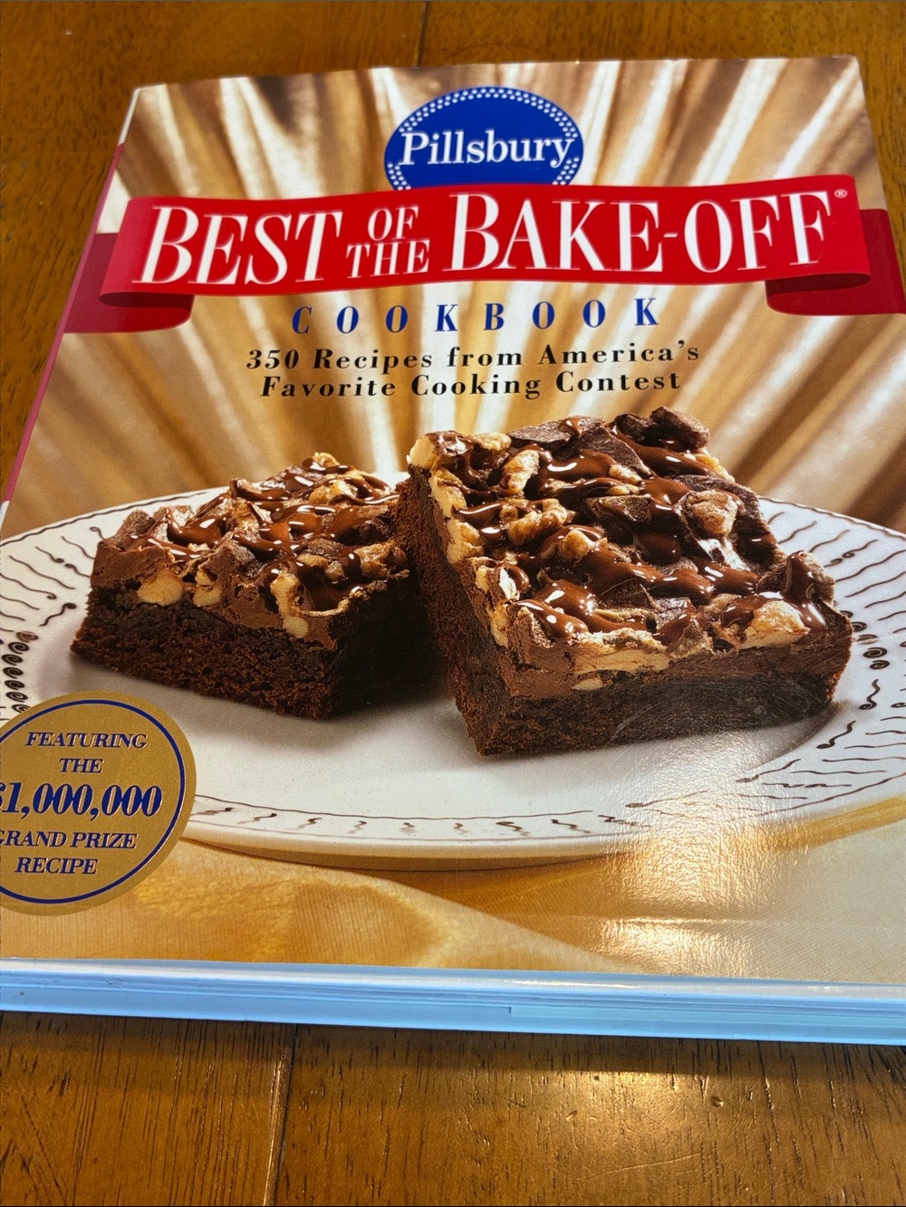 Vintage Pillsbury Best of the Bake-Off Cookbook